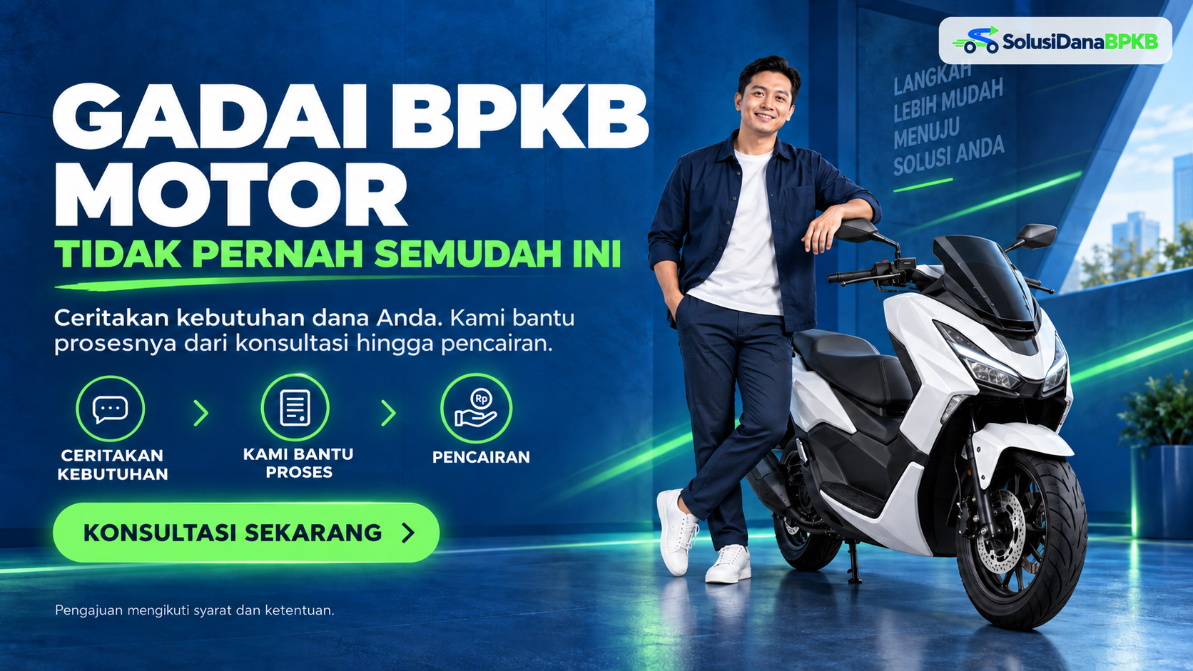 Gadai BPKB Motor Tidak Pernah Semudah Ini