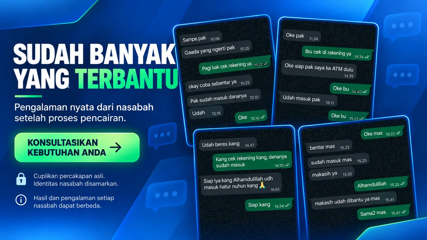 Sudah banyak yang terbantu
